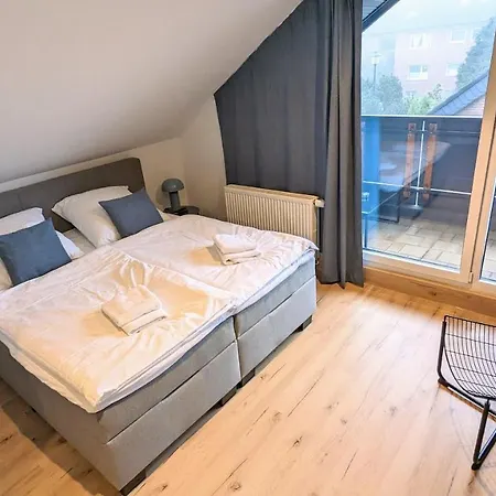 Moderne Ferienwohnung Mit Suedbalkon In Der Naehe Der Stever דירה